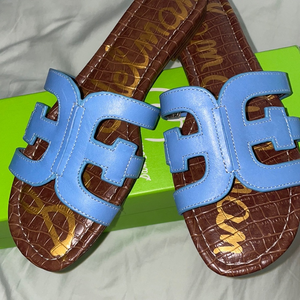 Sam Edelman Bay Cutout Slide Sandal - NEW+UNWORN